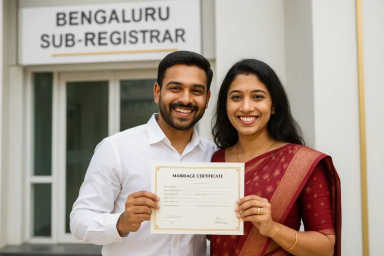 How to get a Marriage Certificate in Bangalore, Karnataka